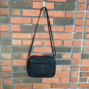 Lug Carousel XL Black Crossbody Bag